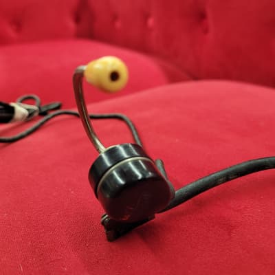 Unknown Vintage WWII Military headphones - Black image 5