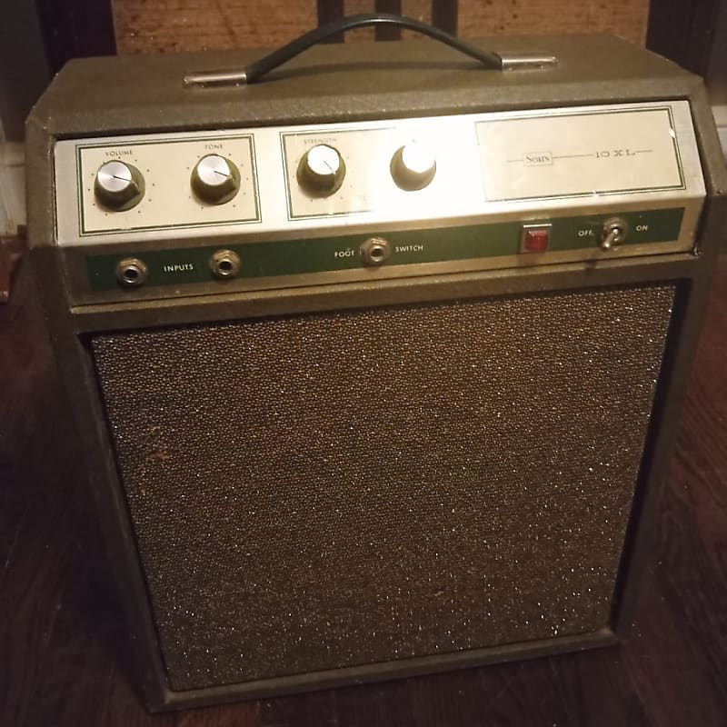 70' Sears (Silvertone) 10w 1481 (10XL) Combo Amp | Reverb