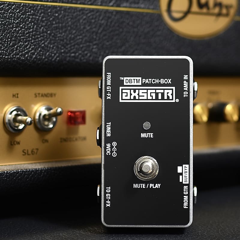 Axess Junction Box Patch Box Dual Buffer Pedal Input | Reverb Canada