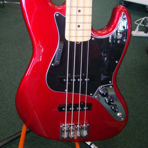Fender American Jazz Bass *Candy Apple Red *Fender/SKB case *Hipshot Bridge *FREE Shipping image 1