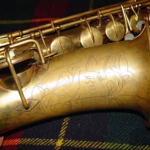 1921 Buescher True-Tone C Melody Saxophone  NO NECK image 1