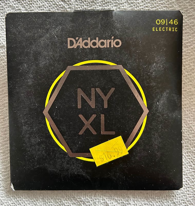 D'Addario NYXL0946 Super Light Top/Regular Bottom 09-46 NYXL Electric Guitar Strings - 3 Packs image 1