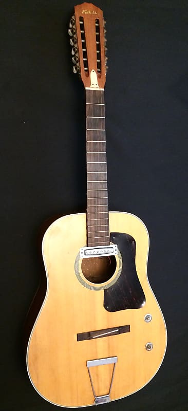 SHELTONE 20th Century 12 String Acoustic Guitar - Patent