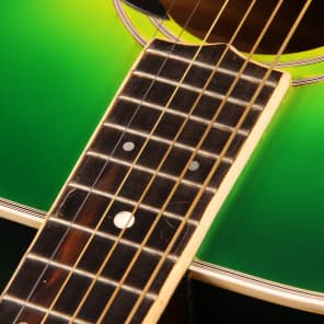 Vintage 1960's Grammer G58 Custom Rare Greenburst w/ HSC image 7