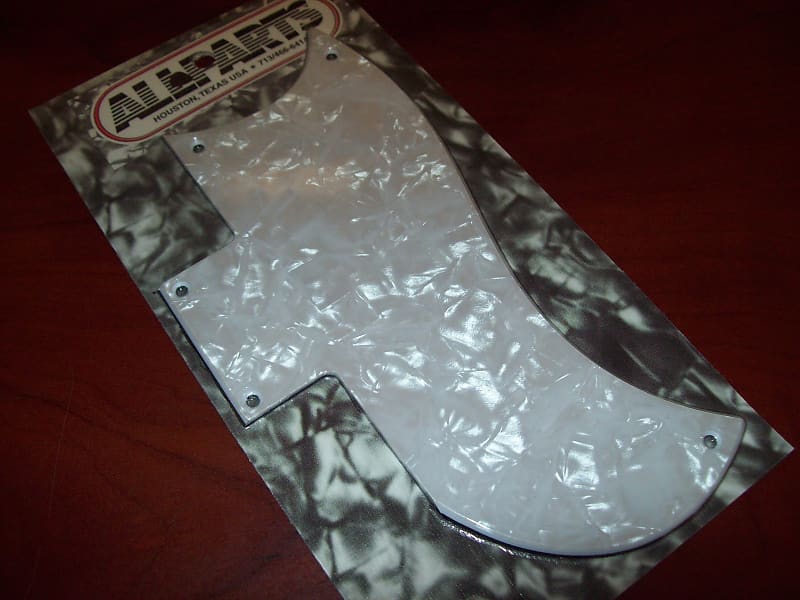 Allparts Pickguard for Gibson® SG® Large - White Pearl image 1
