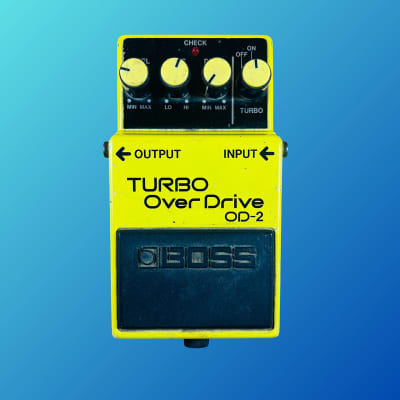 Boss OD-2 Turbo Overdrive | Reverb