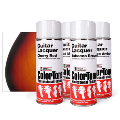 ColorTone Tinted Aerosol Guitar Lacquer 2-Tone Tobacco Sunburst