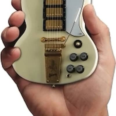 Axe Heaven Gibson 1964 SG Custom White 1/4 scale Miniature