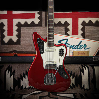 1967 Fender Jaguar "Candy Apple Red" image 2