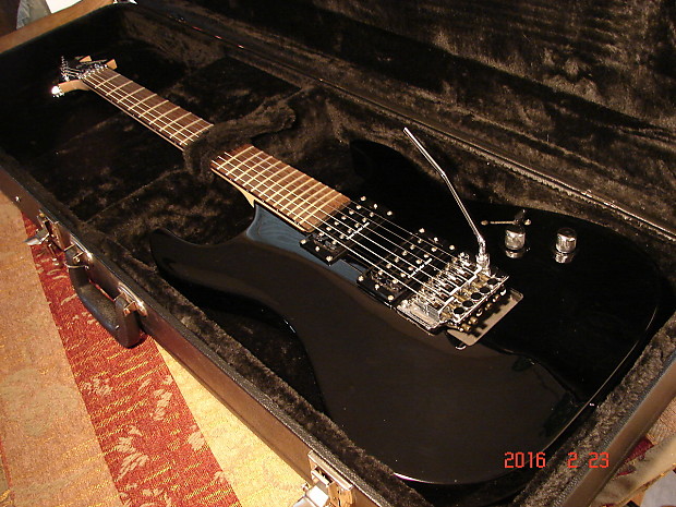 Washburn AX30FR Electric Guitar Black Floyd Rose Aon X Pro