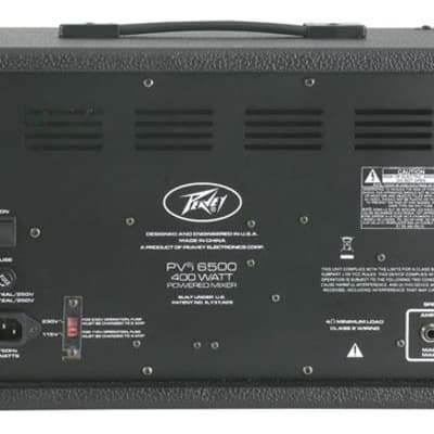 Peavey PVi 6500; 6 channel; 400 Watt; Powered Mixer. New with warranty. image 2