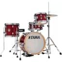 Tama Club-JAM Flyer 4-Piece Shell Pack with Hardware, Includes 10x14  Bass Drum, 6x8  Tom Tom, 9x10  Floor Tom, 5x10  Snare Drum, Candy Apple Mist