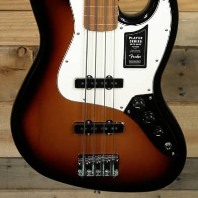 Fender Player Fretless Jazz Bass 3-Color  Sunburst image 2