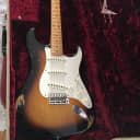 Fender Custom Shop Limited Edition  Relic  Stratocaster with Maple Fretboard  2 tone Sunburst