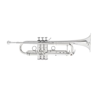Besson BE711 New Standard B Flat Trumpet - Silver Plated image 7