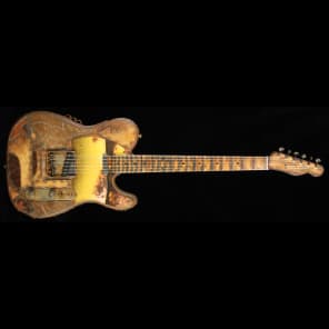 Fender Custom Shop Masterbuilt Greg Fessler Boot Artwork Telecaster Electric Guitar image 2