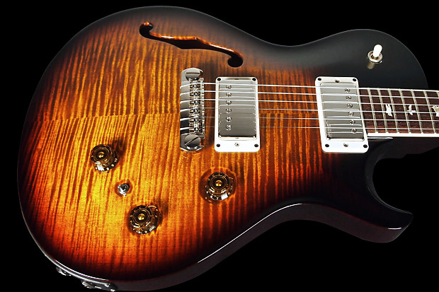 2015 Paul Reed Smith PRS P245 Singlecut Semi-Hollow 10 Top, | Reverb