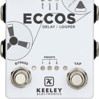 Keeley ECCOS Neo Vintage Tape Delay Looper Pedal image 1