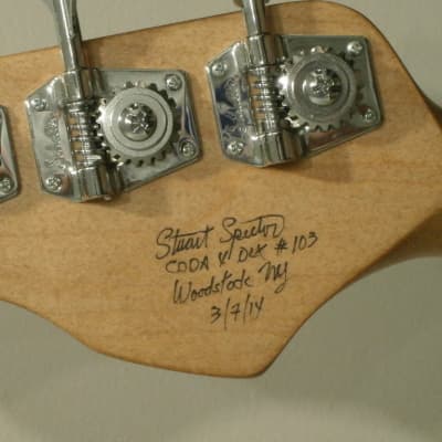 Spector Coda 4 DLX USA Bass Buckeye Burl/Birdseye Maple/Agular Pickups & Active Electronics Signed image 5