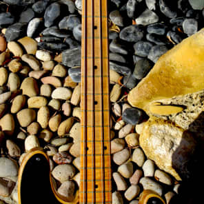 Fender  Precision Bass with matching Tweed Bassman amp Set 1951 See Thru Blonde image 8