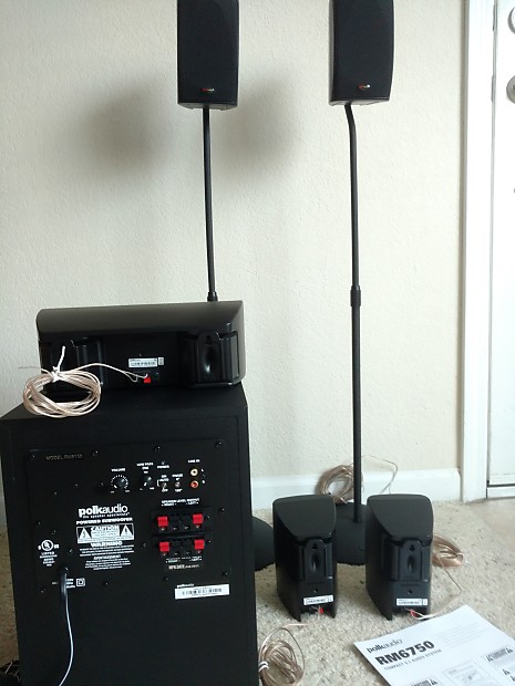 Polk Audio RM6750 5.1 channel home theater speakers