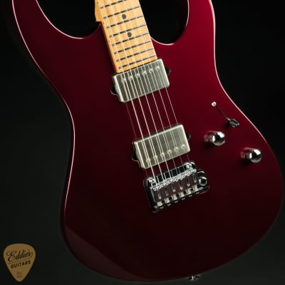 Suhr Eddie's Guitars Exclusive Roasted Modern - Black Cherry Metallic image 6