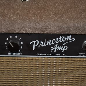 Fender Princeton Brownface 1962 Brown Tolex image 3
