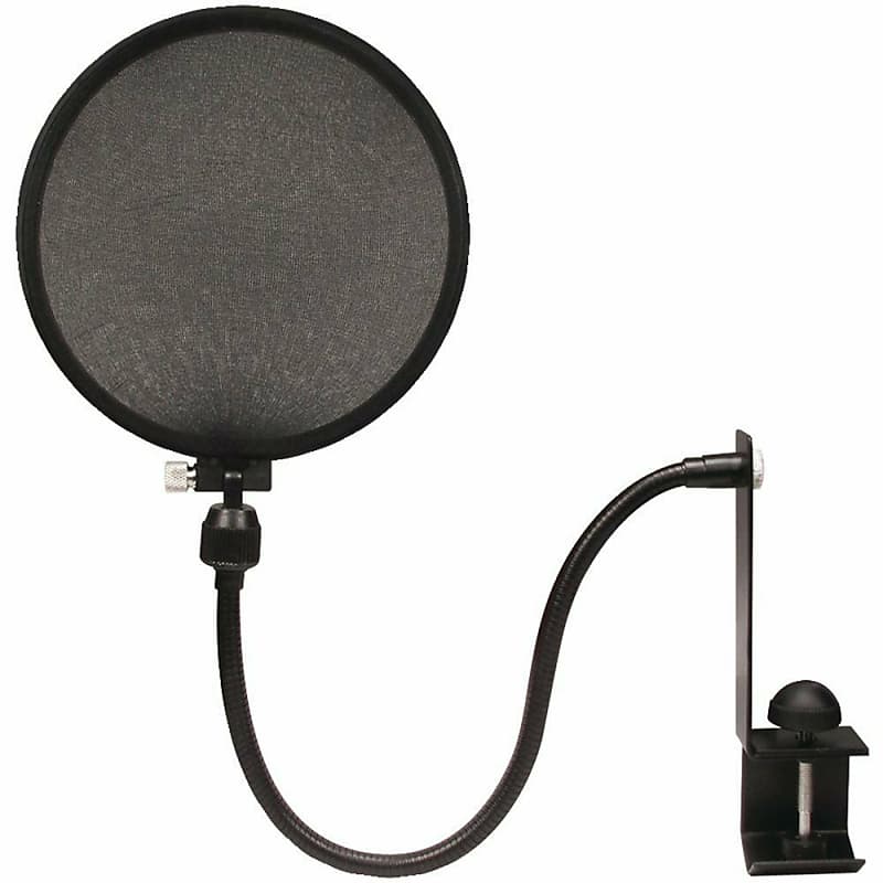 Blue Compass Premium Tube-Style Broadcast Boom Arm with Kellopy Pop Filter  & 20' XLR Cable Bundle