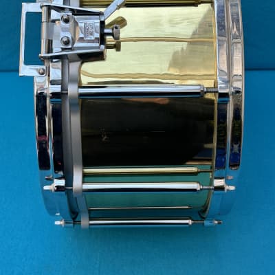 Free Floating Brass Snare Drum 14" x 8" - Pearl B-9114ED image 13