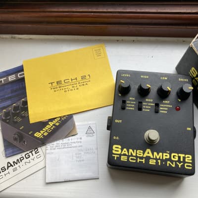 Tech 21 SansAmp GT2 2013 - Black image 1