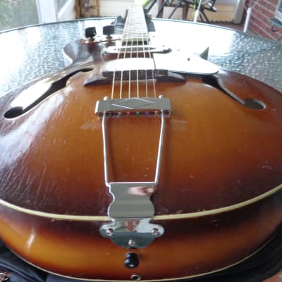 Kay K150 Acoustic Electric Archtop - 1951 Blues Guitar - Thin Twin Pickup image 14