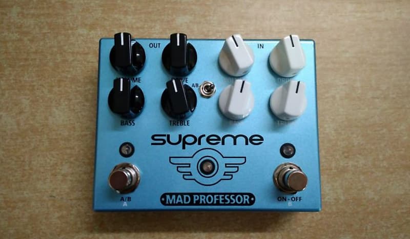 Mad Professor Supreme 2 Channel Overdrive Pedal w/ Original box