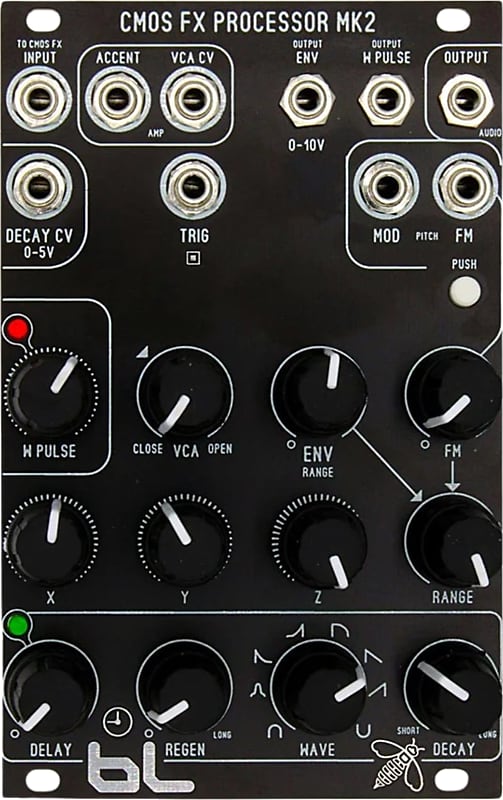 Blue Lantern CMOS FX Processor MK2 Drone Voice Eurorack Synth Module image 1