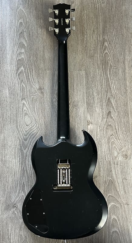 ESP Custom Shop Takada One Off SG Satin Black with Floyd ESP Custom Shop Takada One Off SG Satin Black with Floyd