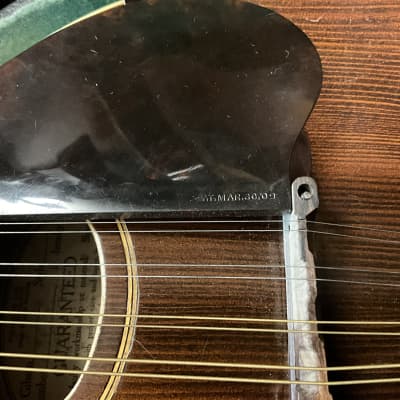 Gibson style A mandolin handmade in USA 1917 in excellent condition with original hard case image 4