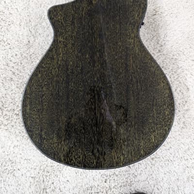 Breedlove ECO Rainforest S CE Concert Size Acoustic Electric Guitar, Black Gold image 4