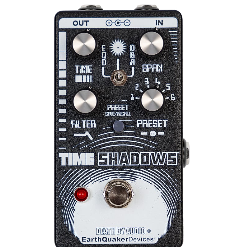 EarthQuaker Devices x Death By Audio Time Shadows II Subharmonic  Multi-Delay Resonator - Cyberpunk Edition