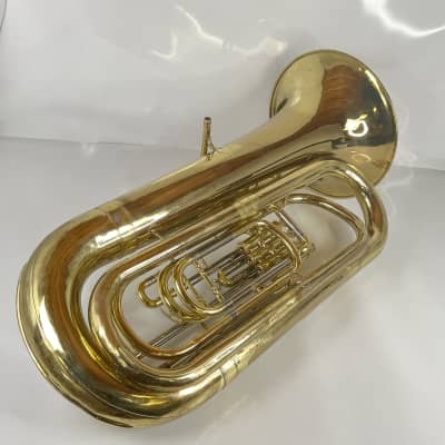 Used Yamaha YBB-321 BBb tuba (SN: 015586) image 3