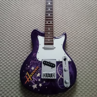 Genuine Washburn By Disney Hannah Montana 3/4 Electric Guitar purple for sale