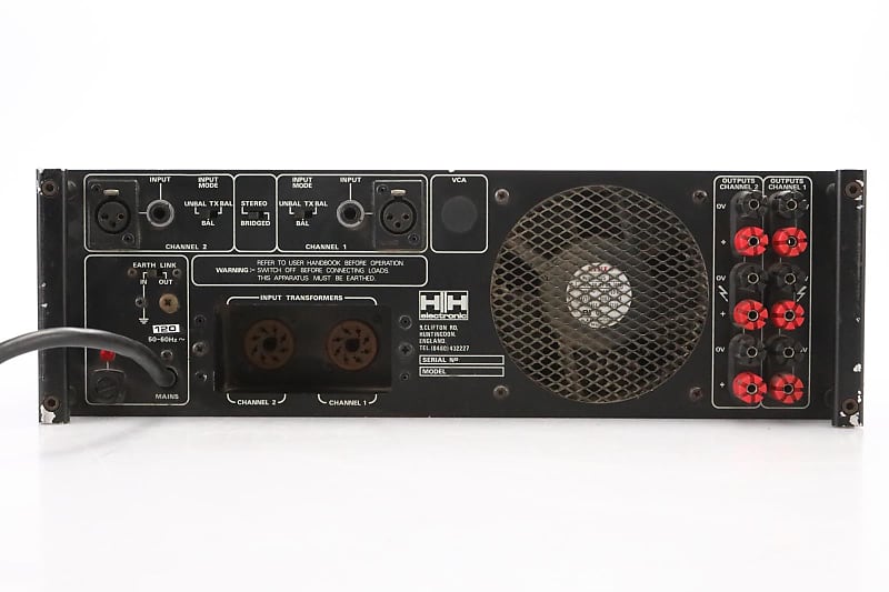 HH electronic パワーアンプ VX-200 MOS-FET HH V200 MOSFET Amp (HSR Mar 84)