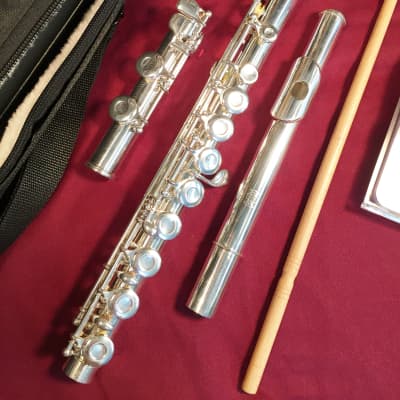Wm.S.Haynes-Solid Sterling Silver Flute-Post to Body Mount
