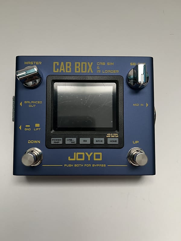 JOYO | R-08 | Cab-box | Power Amp | Simulator | Effect Pedal | Reverb