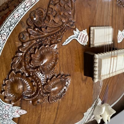 “Ganesha” -A Waseem Maner Full Custom Sitar image 7