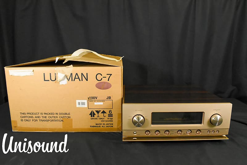 Luxman C-7i Limited Edition Stereo Control Amplifier w/Original Box  [Excellent]