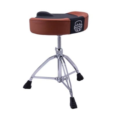 Mapex 800 Series Drum Throne | Brown Leatherette image 2