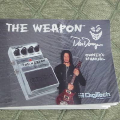 Reverb.com listing, price, conditions, and images for digitech-digitech-dan-donegan-the-weapon-pedal
