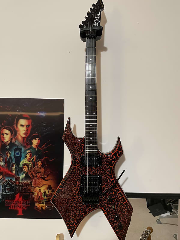 BC Rich celebrates season four of Netflix show Stranger Things with limited  edition Eddie's Warlock