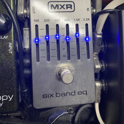 Reverb.com listing, price, conditions, and images for mxr-six-band-eq-silver