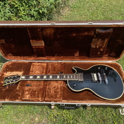 Electra X210 Omega Les Paul copy 1980 Black w/ OG Case for sale