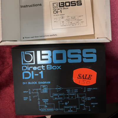 【美品】BOSS di-1 Amazon.com: BOSS Direct Box (DI-1),Black : Musical Instruments